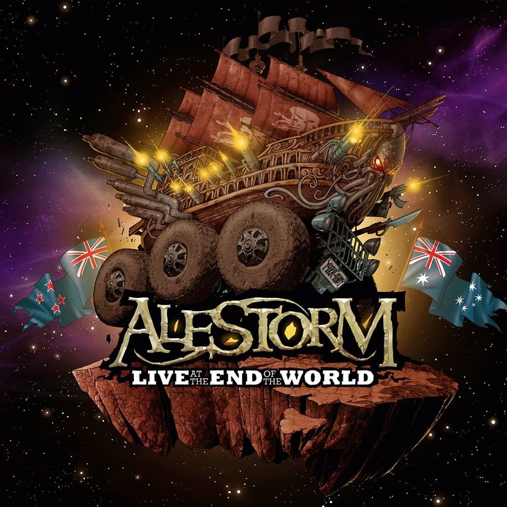 Alestorm - Live at the End of the World (2013) Cover
