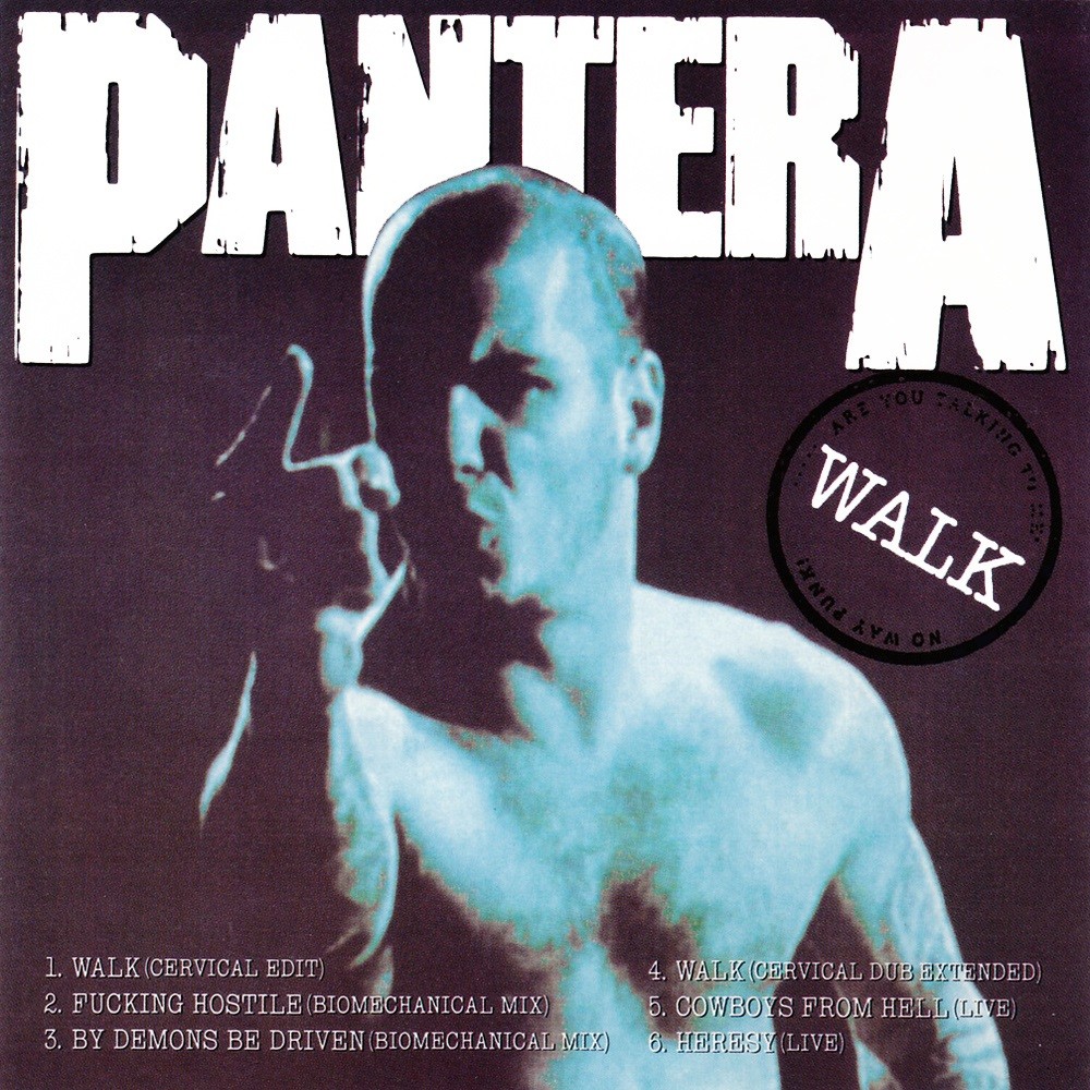 Pantera - Walk (1993) Cover