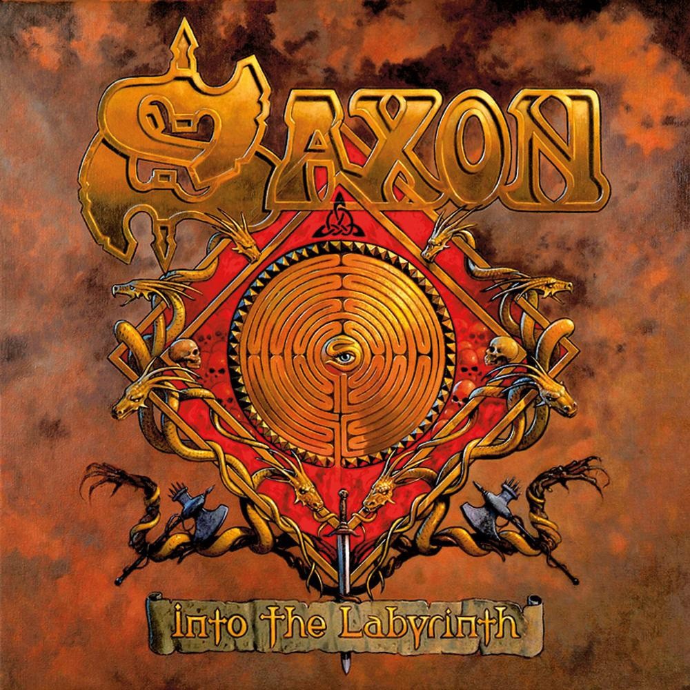 Saxon - Into the Labyrinth (2009) Cover