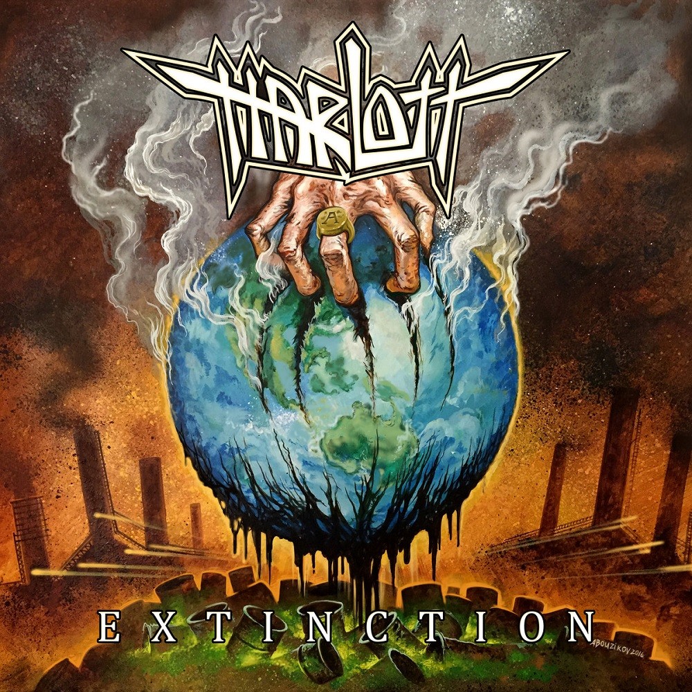 Harlott - Extinction (2017) Cover