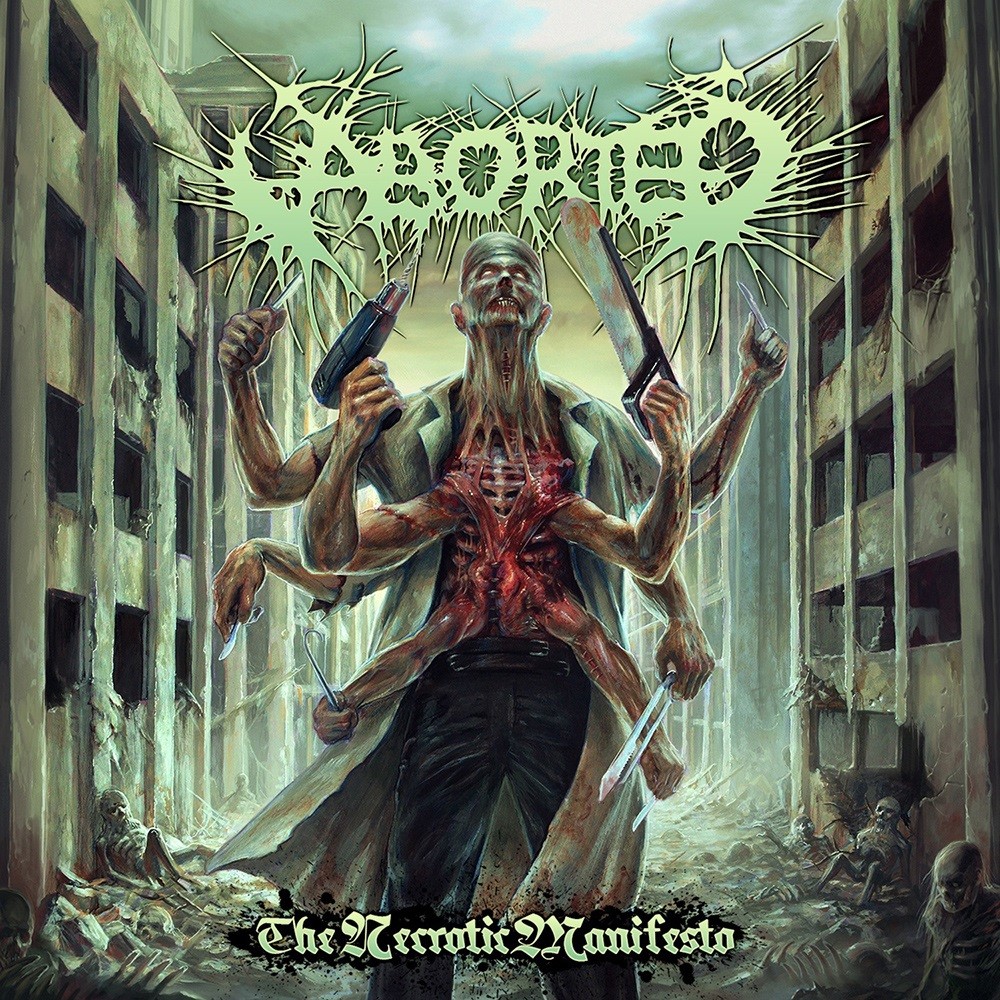 Aborted - The Necrotic Manifesto (2014) Cover