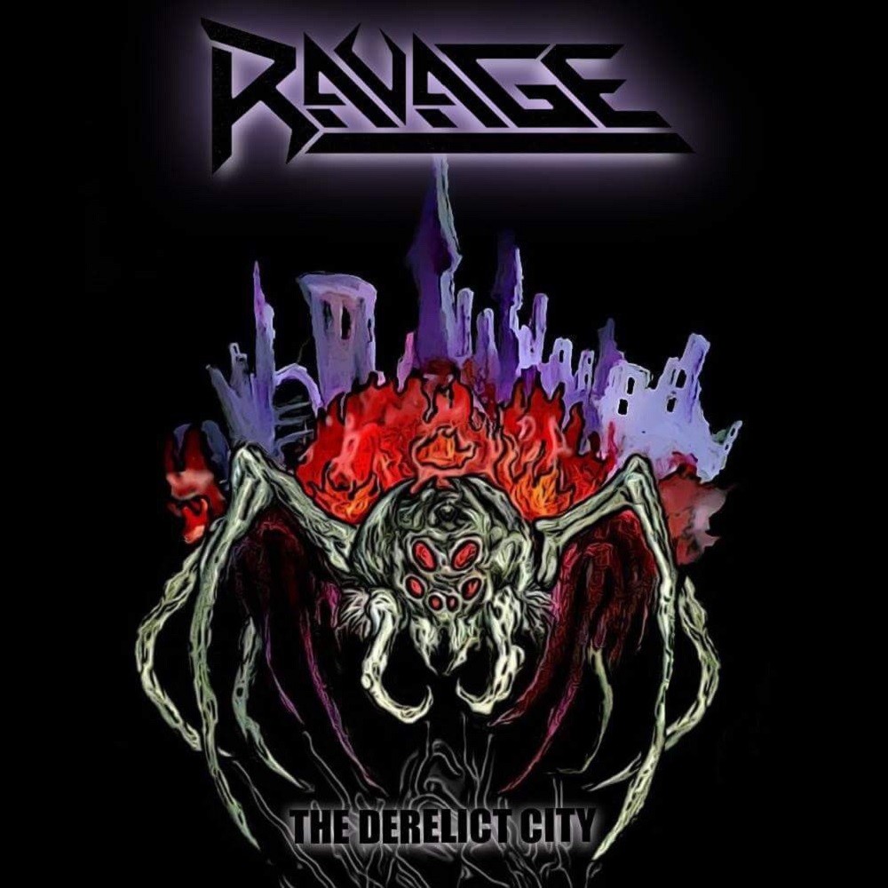 Ravage - The Derelict City (2018) Cover