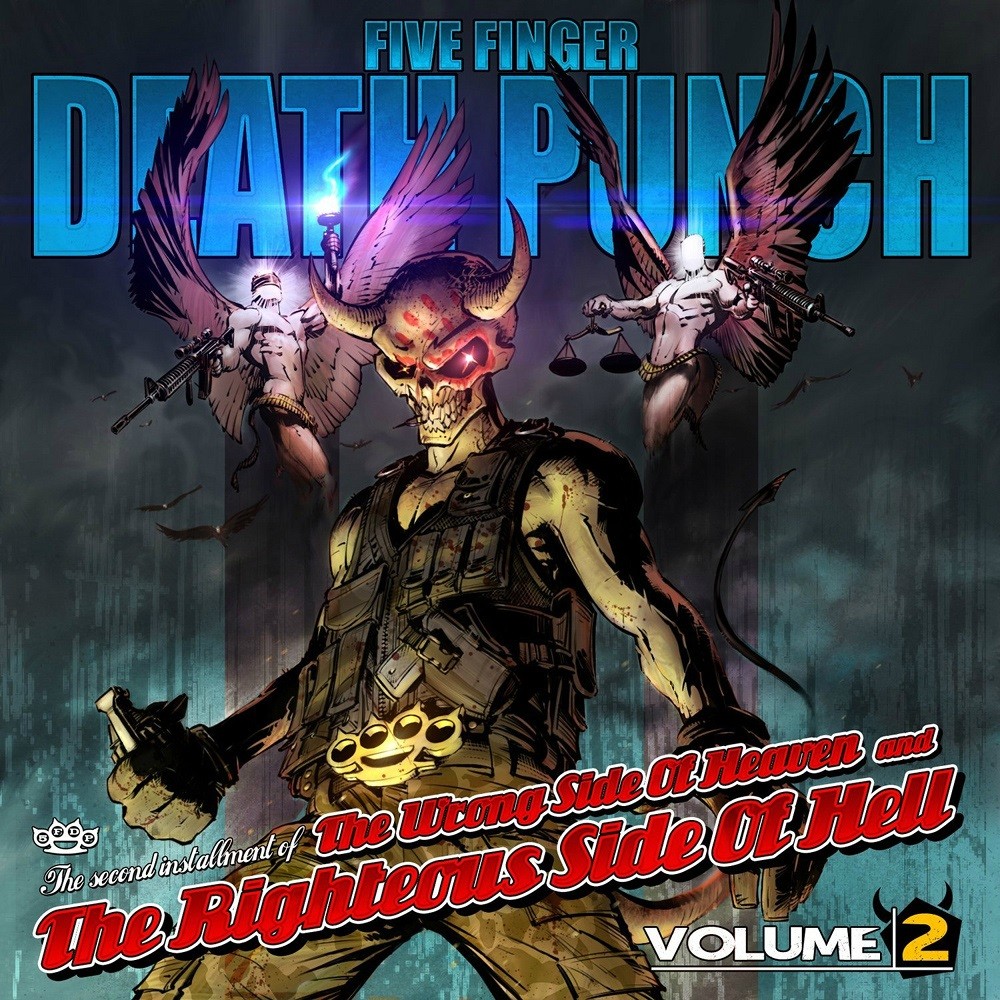 Five Finger Death Punch - The Wrong Side of Heaven and the Righteous Side of Hell Volume 2 (2013) Cover