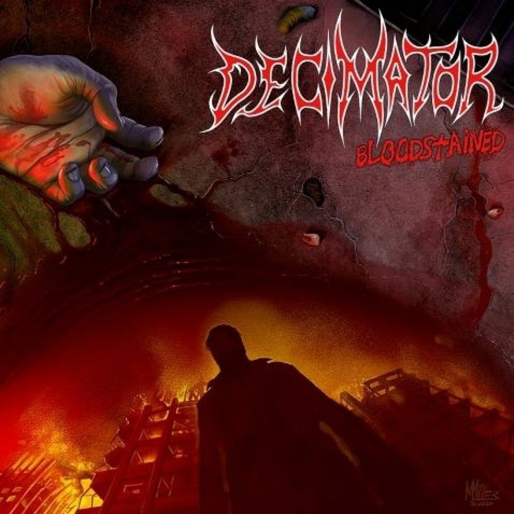 Decimator - Bloodstained (2011) Cover