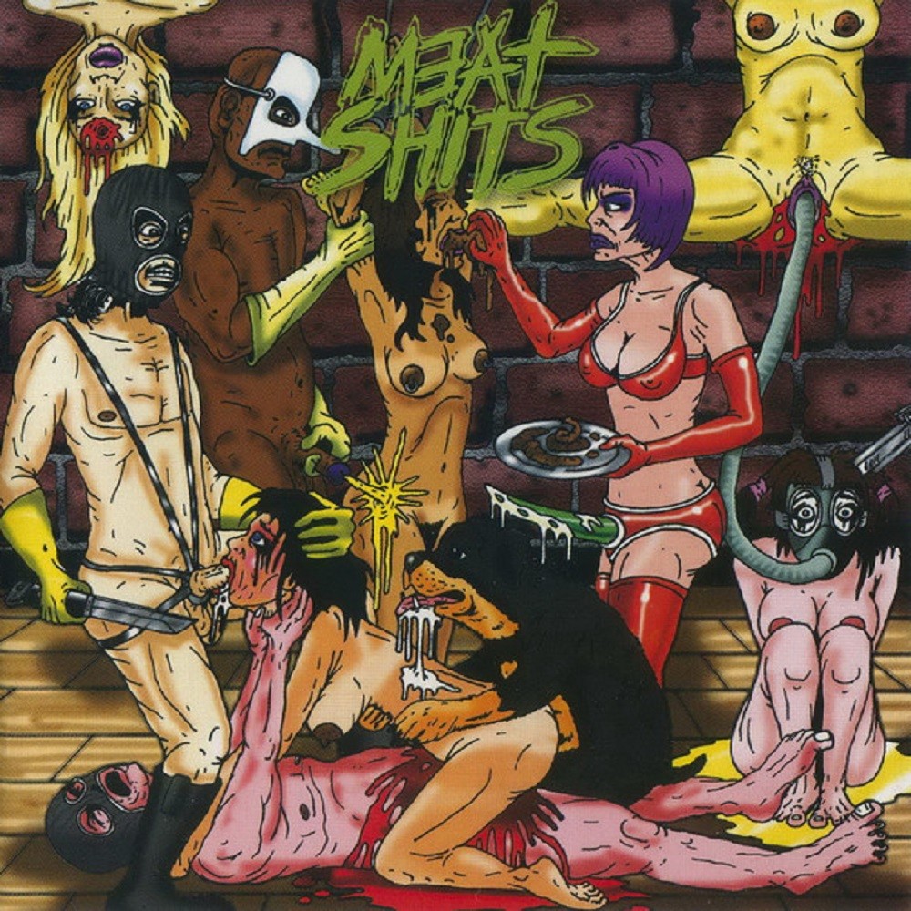 Meat Shits - Whoreible Vol. 1 (2009) Cover