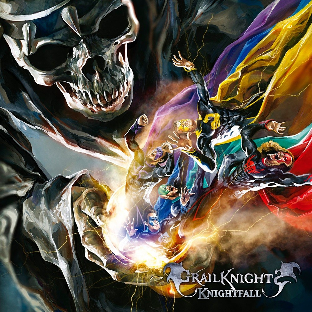 Grailknights - Knightfall (2018) Cover