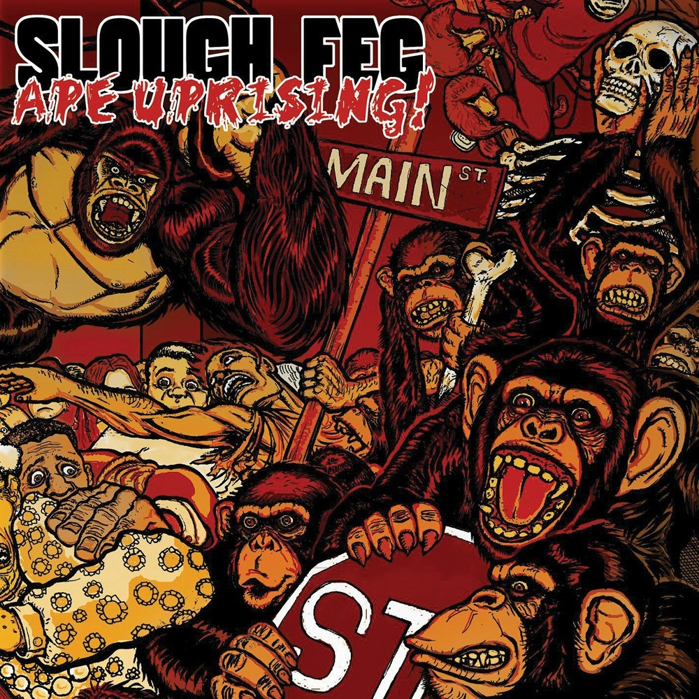 Lord Weird Slough Feg, The - Ape Uprising! (2009) Cover