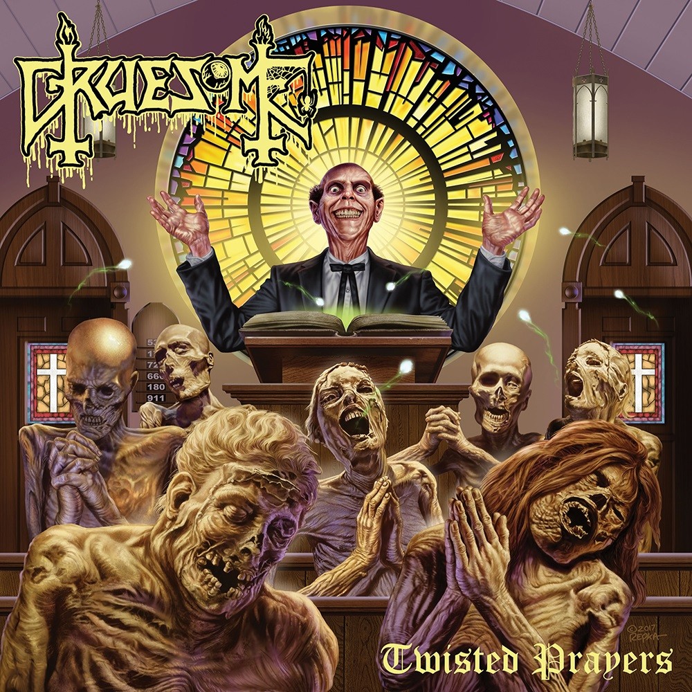 Gruesome - Twisted Prayers (2018) Cover