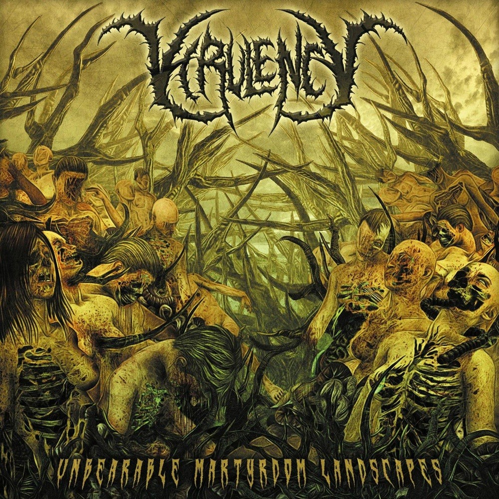 Virulency - Unbearable Martyrdom Landscapes (2012) Cover