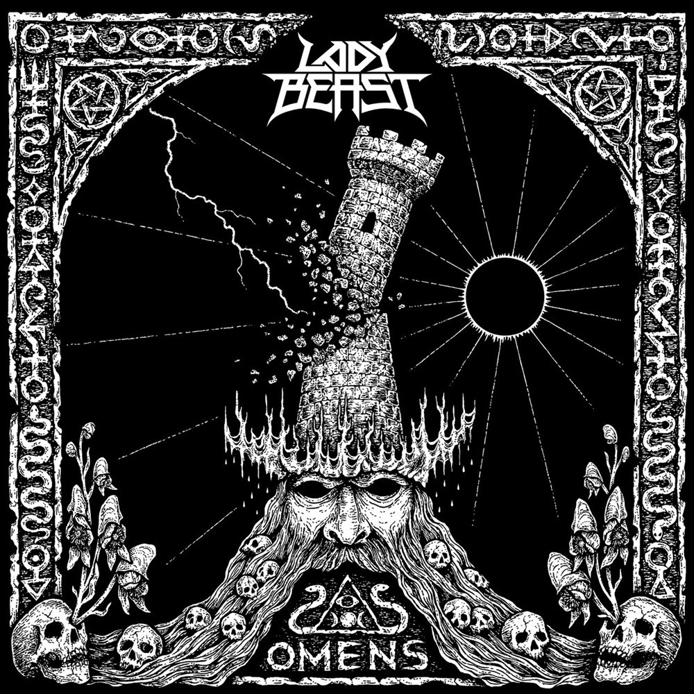 Lady Beast - Omens (2021) Cover