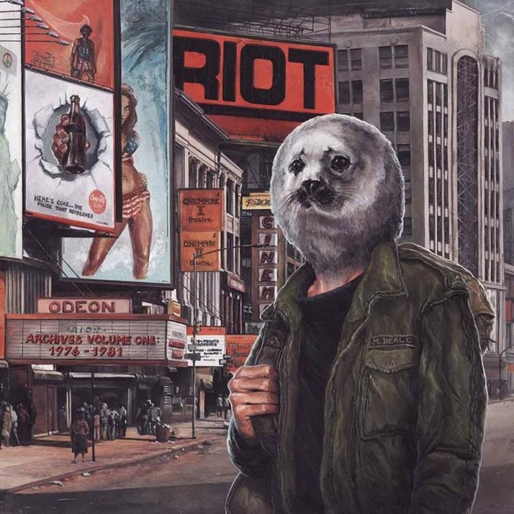 Riot - Archives Volume 1: 1976-1981 (2018) Cover