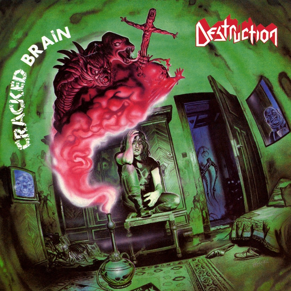 Destruction - Cracked Brain (1990) Cover