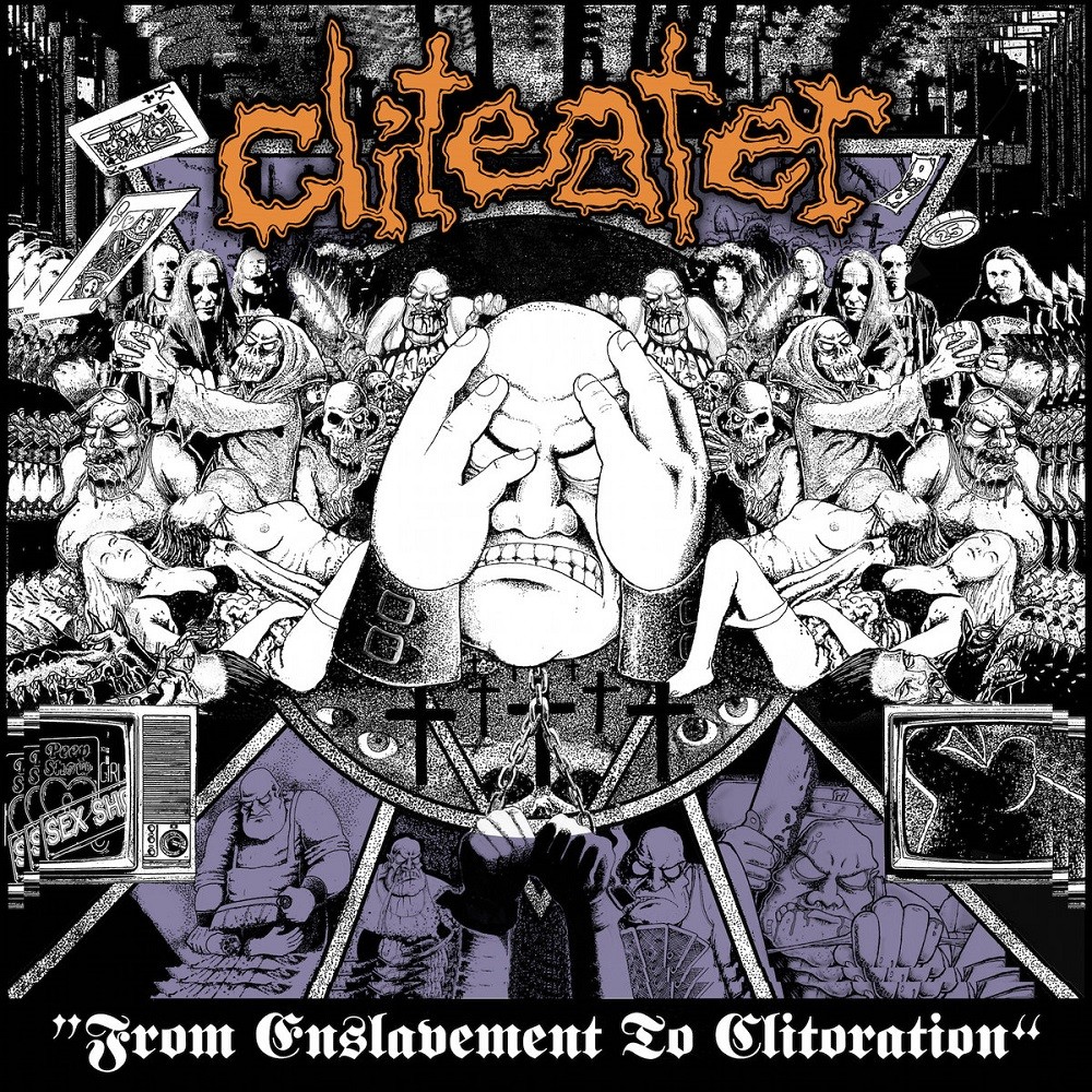 Cliteater - From Enslavement to Clitoration (2016) Cover
