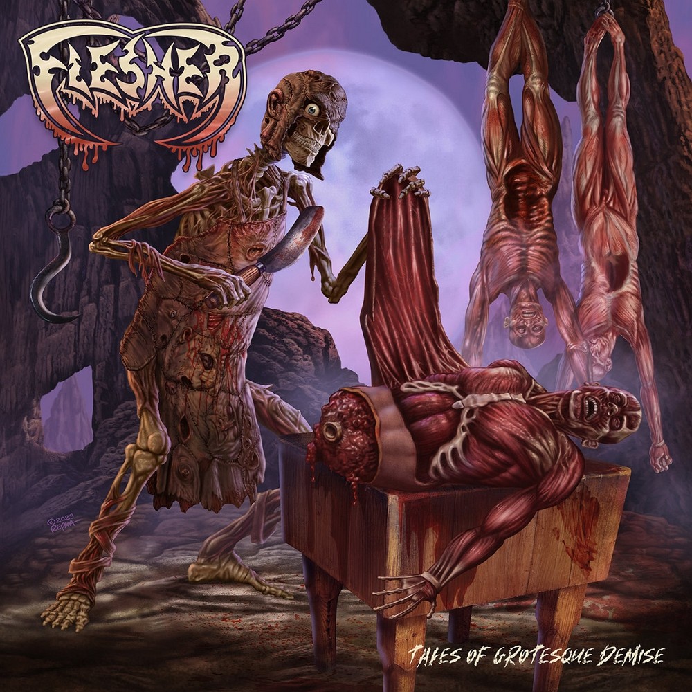 Flesher - Tales of Grotesque Demise (2023) Cover