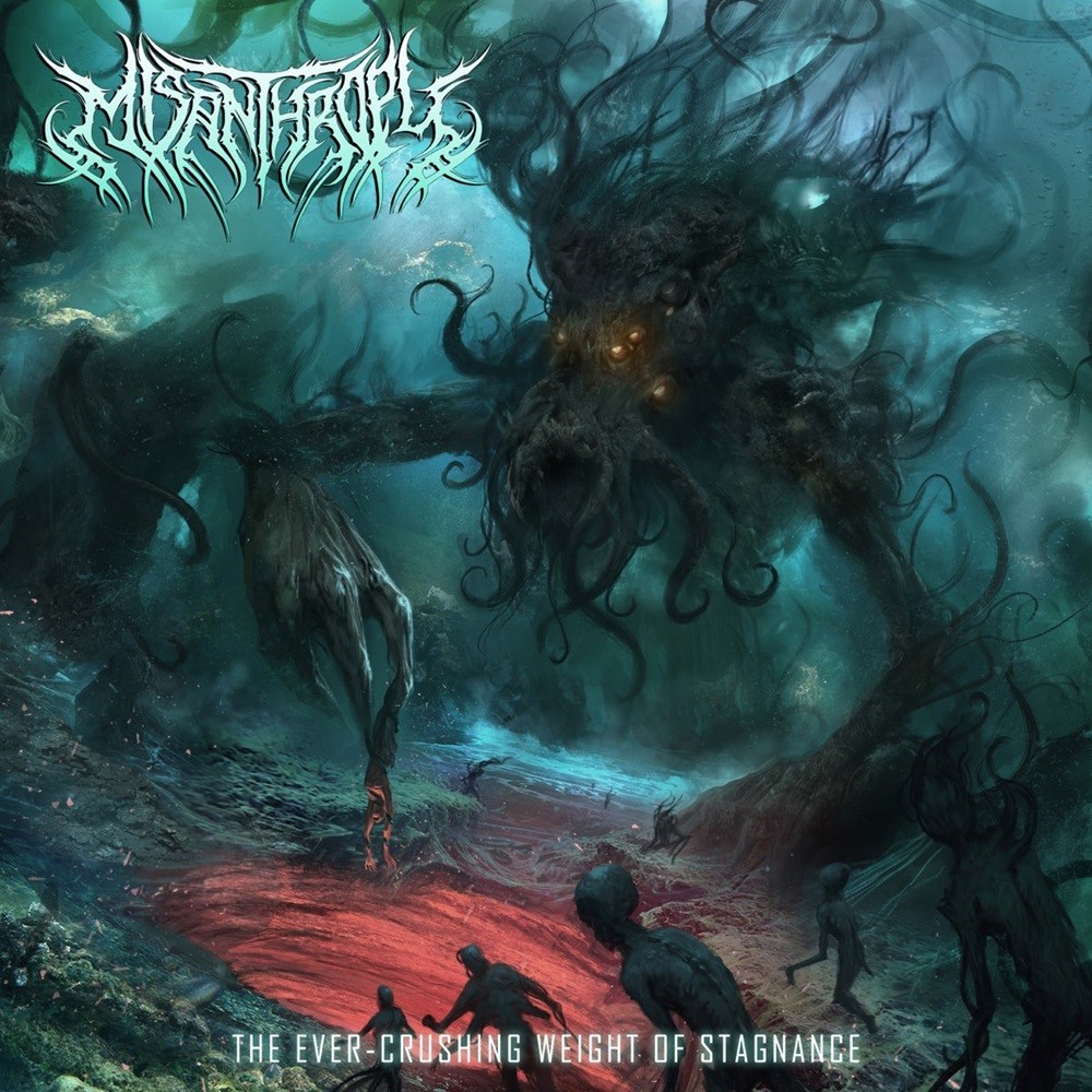 Misanthropy - The Ever-Crushing Weight of Stagnance (2024) Cover