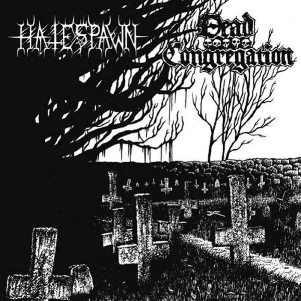 Dead Congregation / Hatespawn - Dead Congregation / Hatespawn (2008) Cover