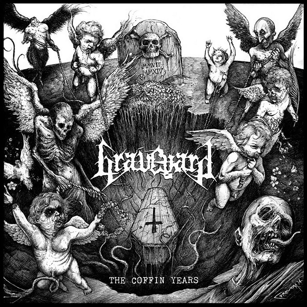 Graveyard - The Coffin Years (2015) Cover