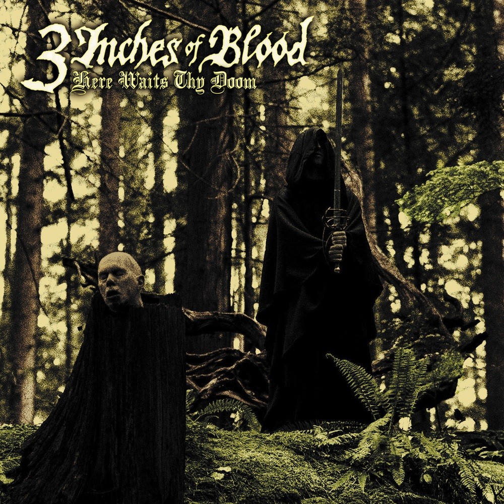 3 Inches of Blood - Here Waits Thy Doom (2009) Cover