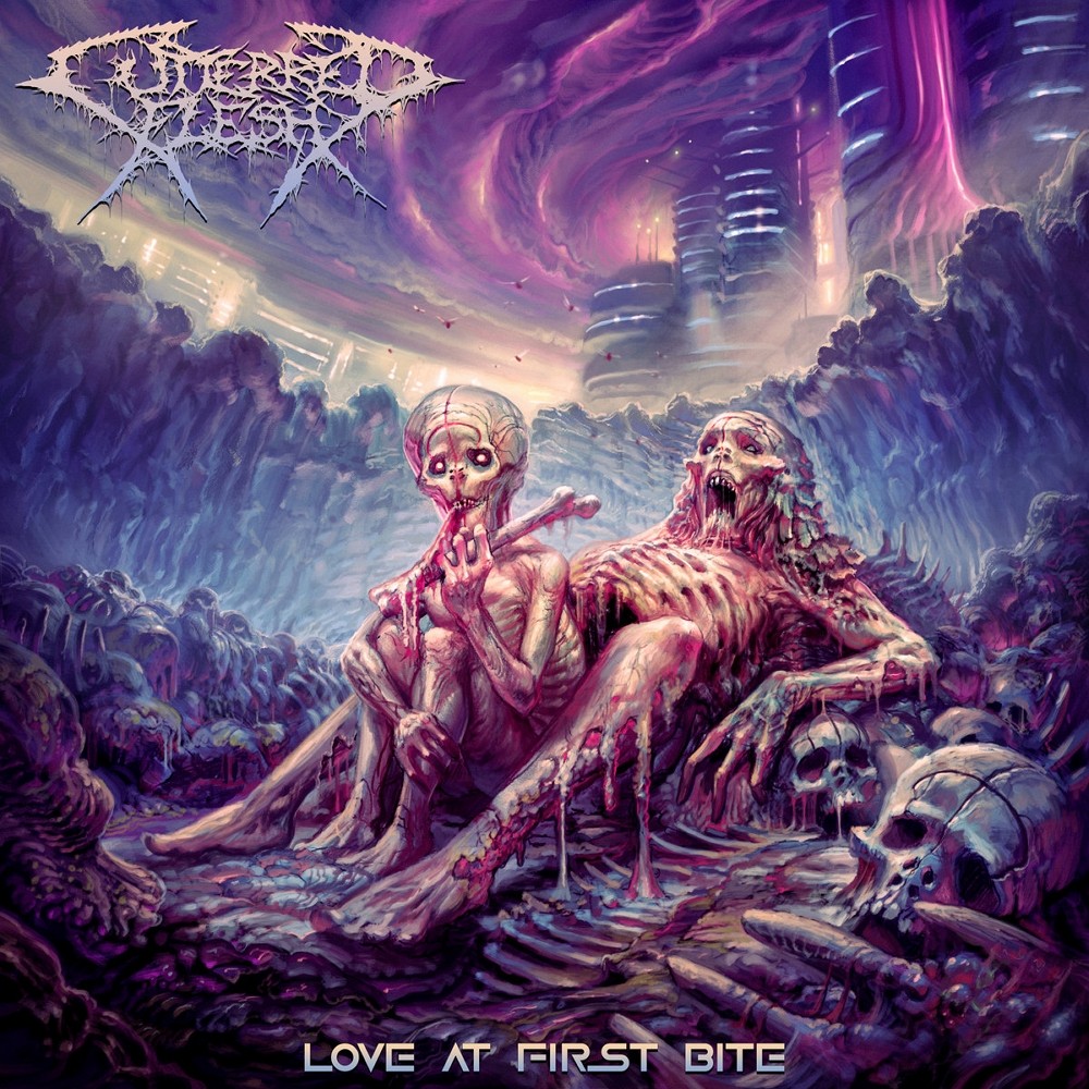 Cutterred Flesh - Love at First Bite (2024) Cover