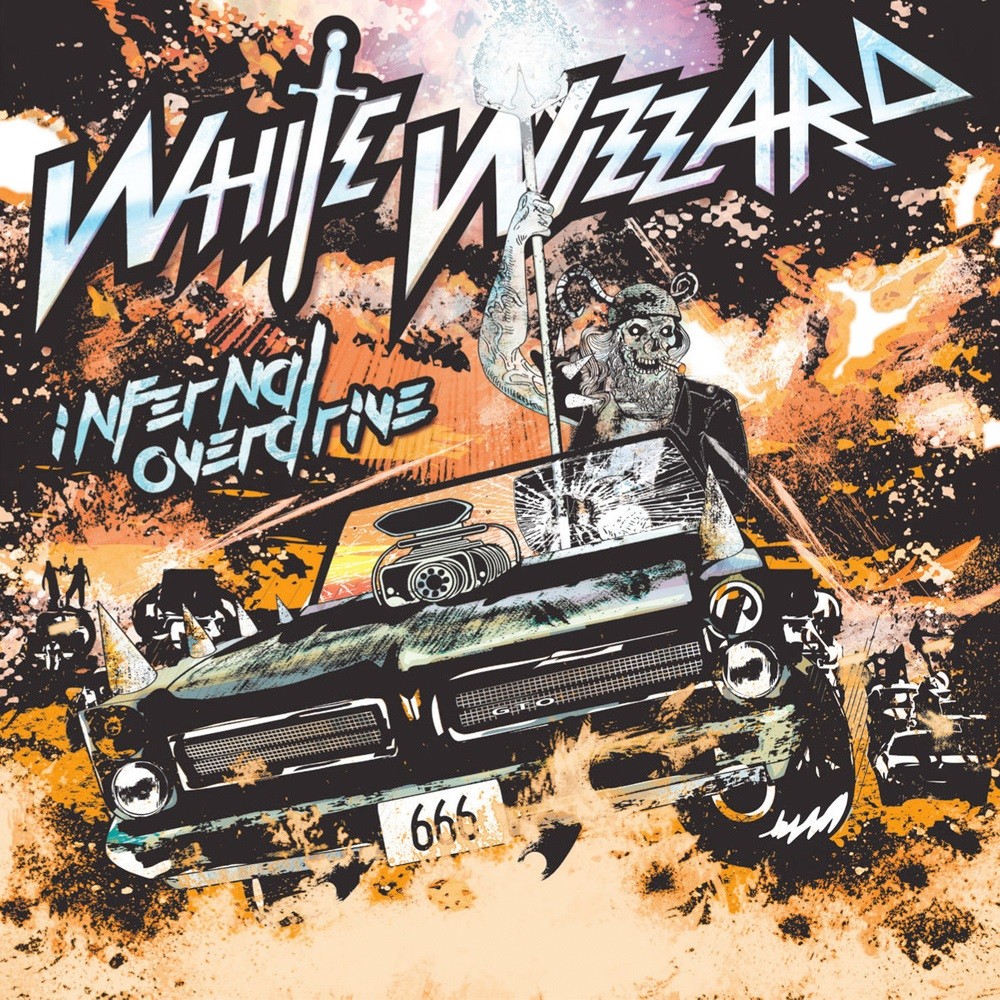 White Wizzard - Infernal Overdrive (2018) Cover