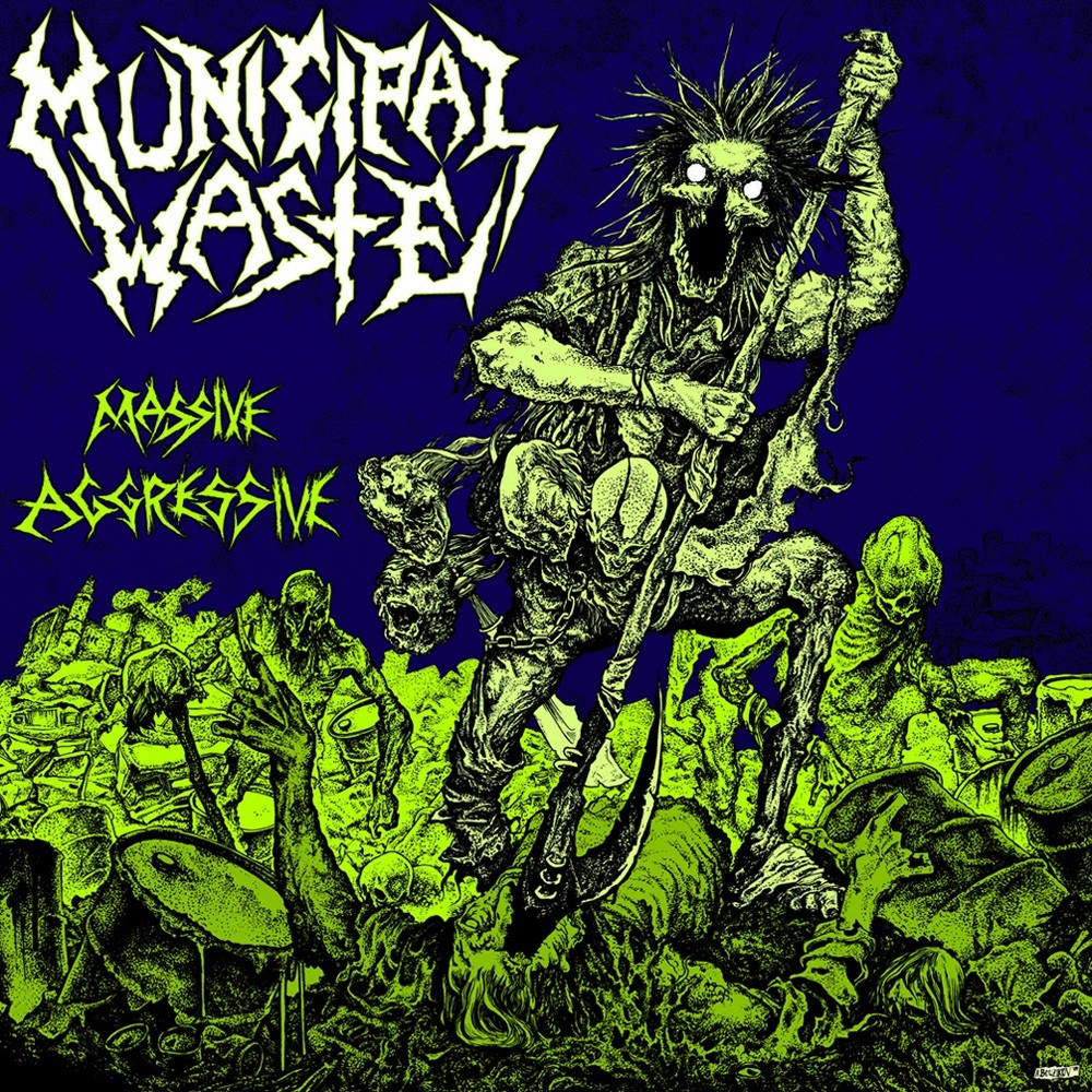 Municipal Waste - Massive Aggressive (2009) Cover