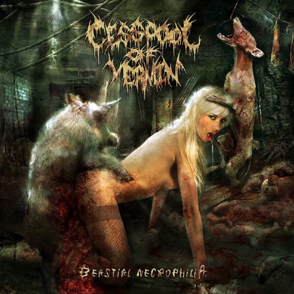 Cesspool of Vermin - Beastial Necrophilia (2008) Cover