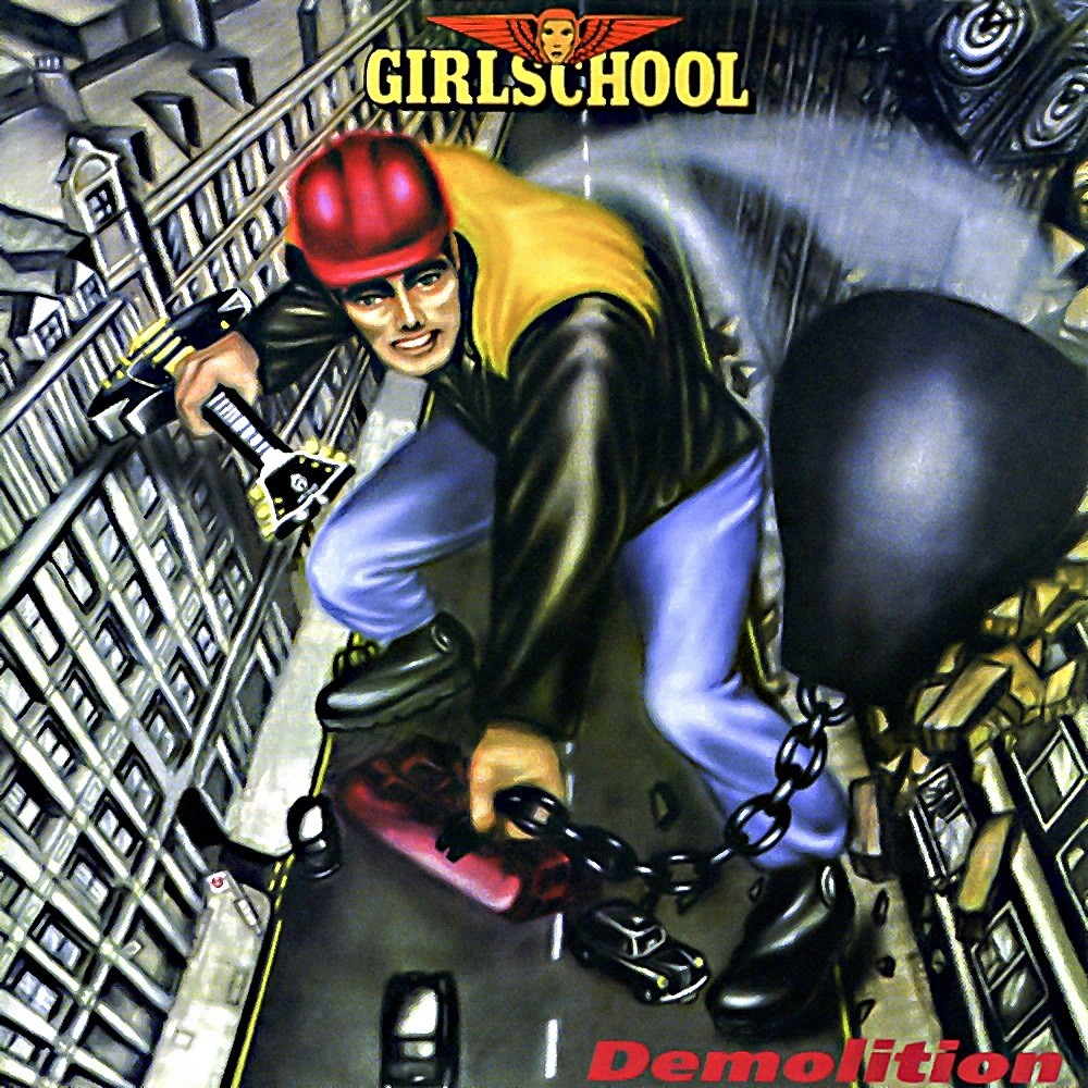 Girlschool - Demolition (1980) Cover
