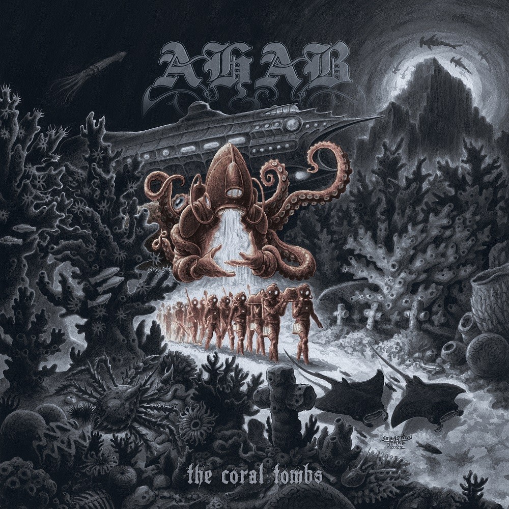 Ahab - The Coral Tombs (2023) Cover
