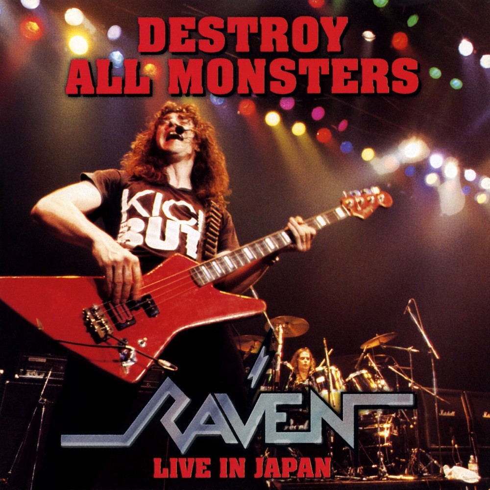 Raven - Destroy All Monsters - Live in Japan (1995) Cover