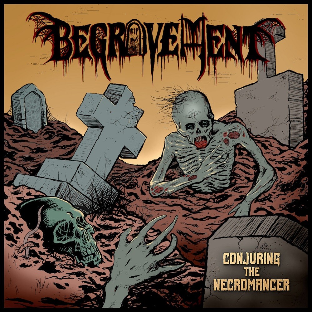 Begravement - Conjuring the Necromancer (2021) Cover
