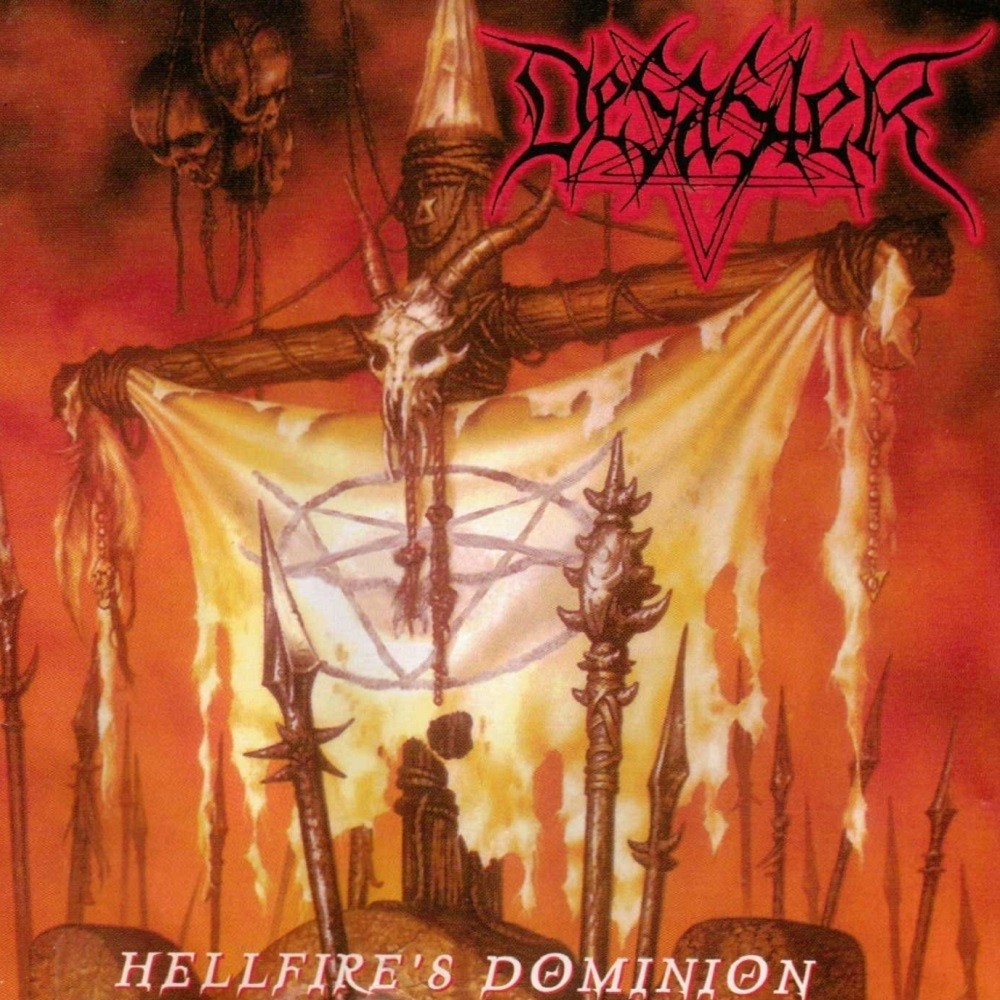 Desaster - Hellfire's Dominion (1998) Cover