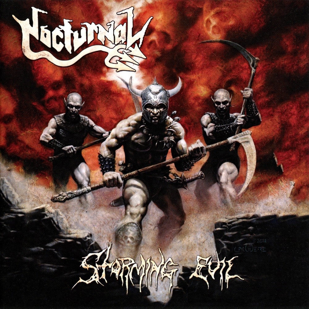 Nocturnal - Storming Evil (2014) Cover