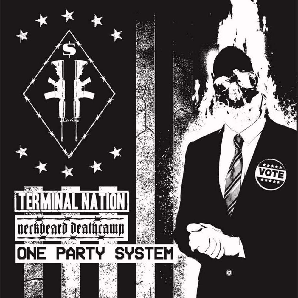 Terminal Nation / Neckbeard Deathcamp - One Party System (2019) Cover