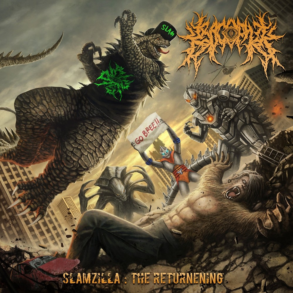 Krocophile - Slamzilla: The Returnening (2023) Cover