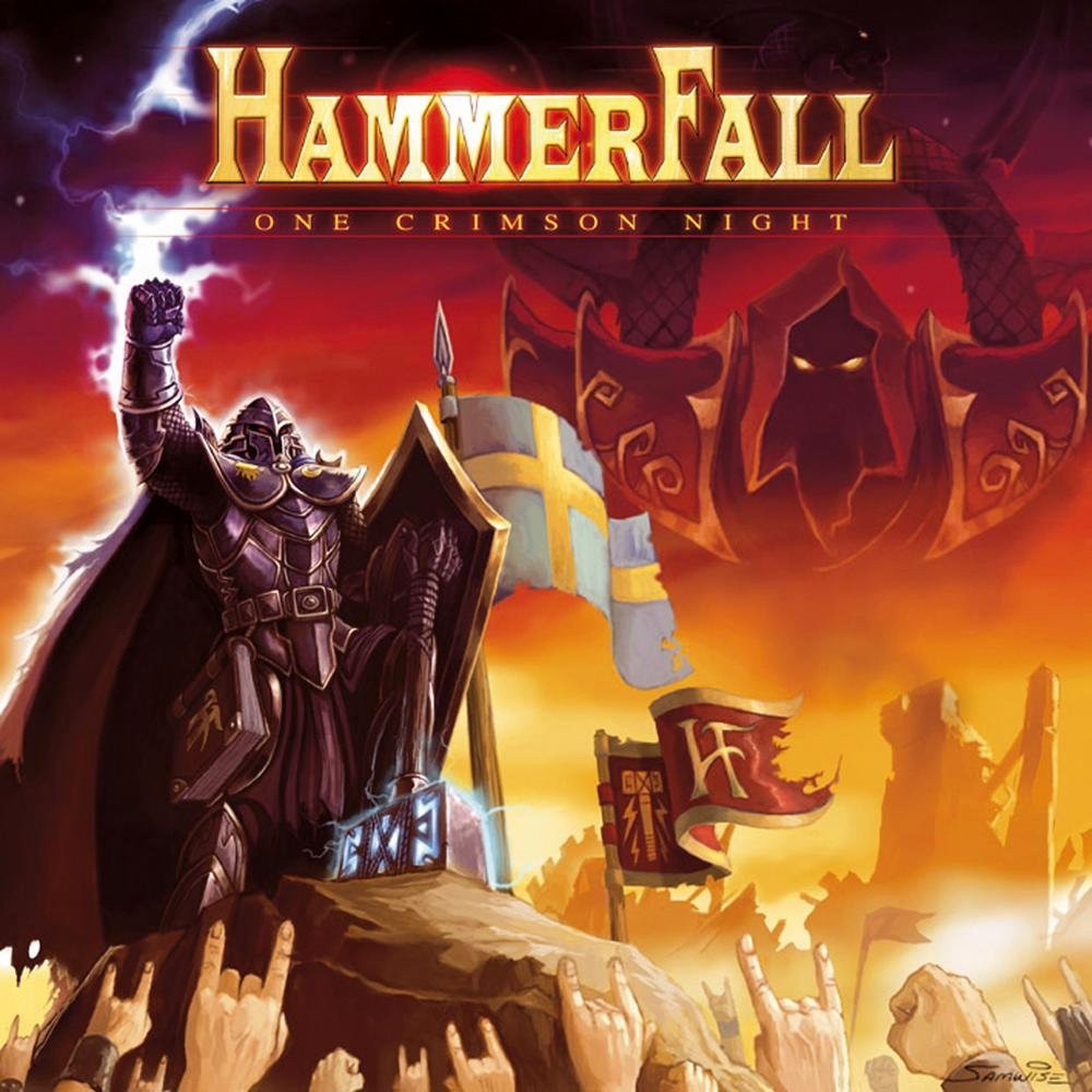 HammerFall - One Crimson Night (2003) Cover