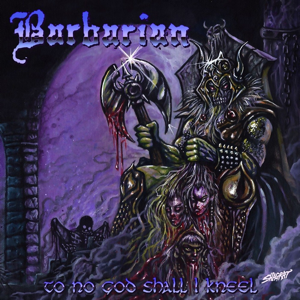 Barbarian - To No God Shall I Kneel (2019) Cover