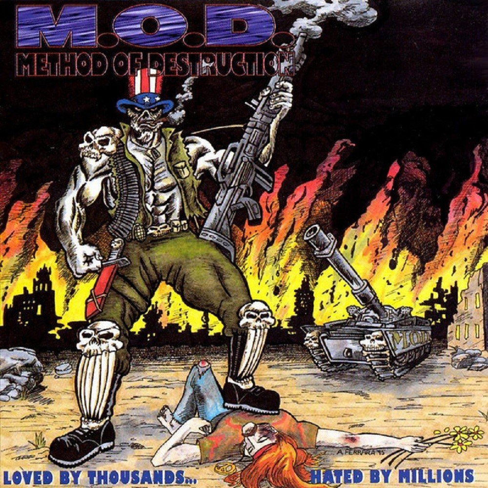 M.O.D. - Loved by Thousands, Hated by Millions (1995) Cover