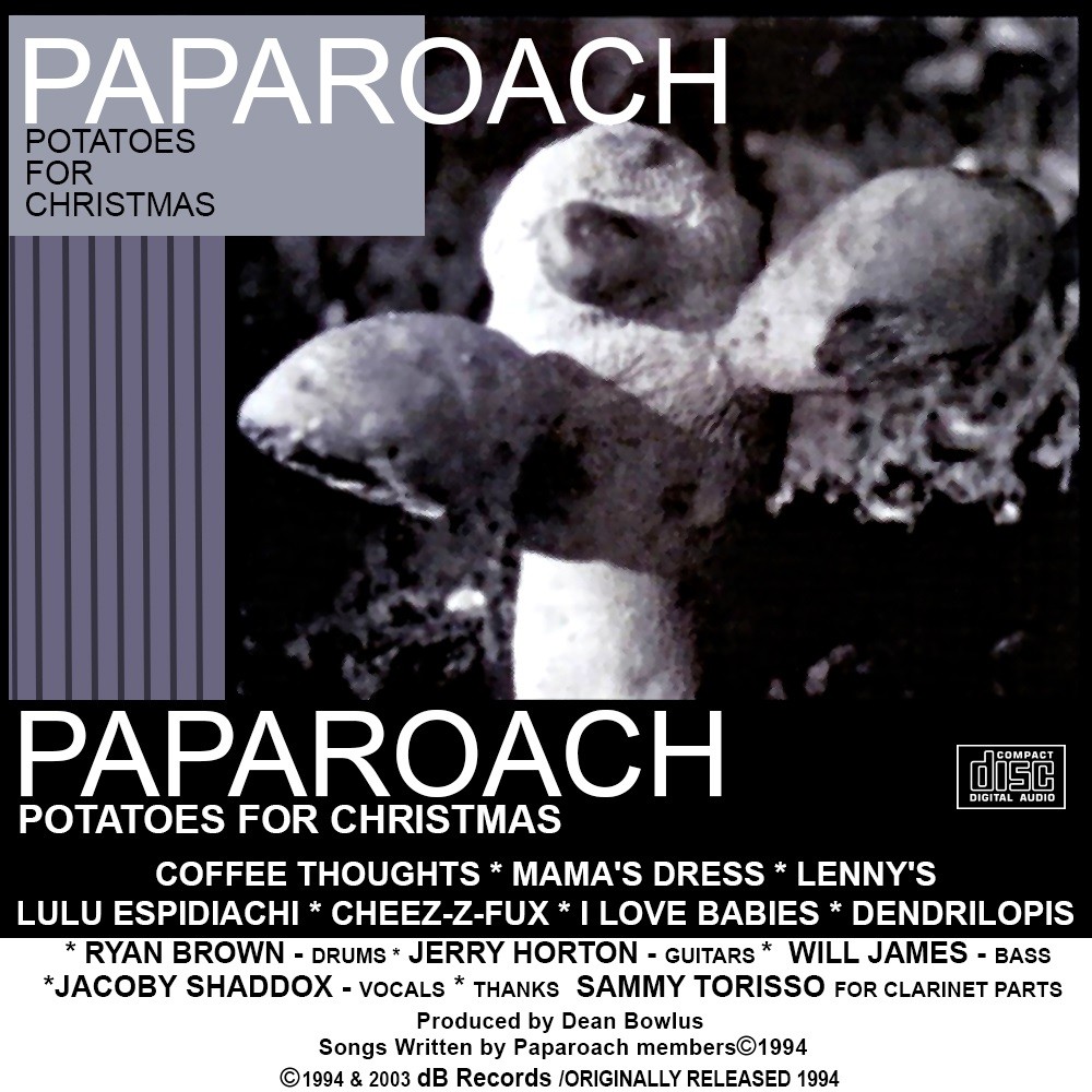 Papa Roach - Potatoes for Christmas (1994) Cover