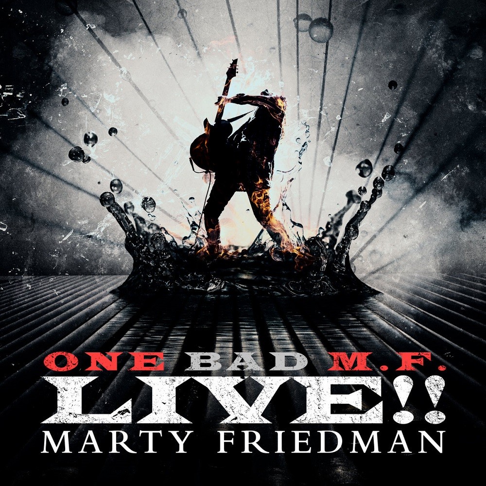 Marty Friedman - One Bad M.F. Live!! (2018) Cover