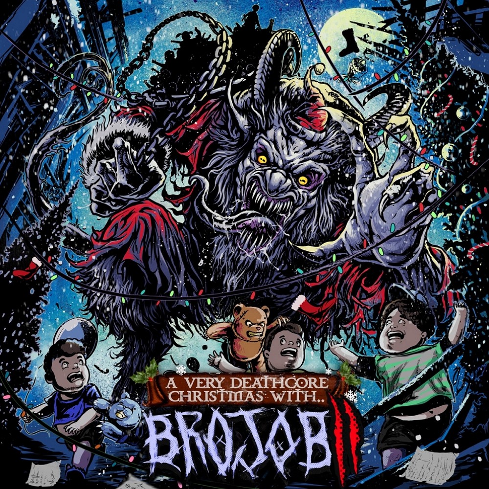 Brojob - A Very Deathcore Christmas With Brojob 2 (2023) Cover