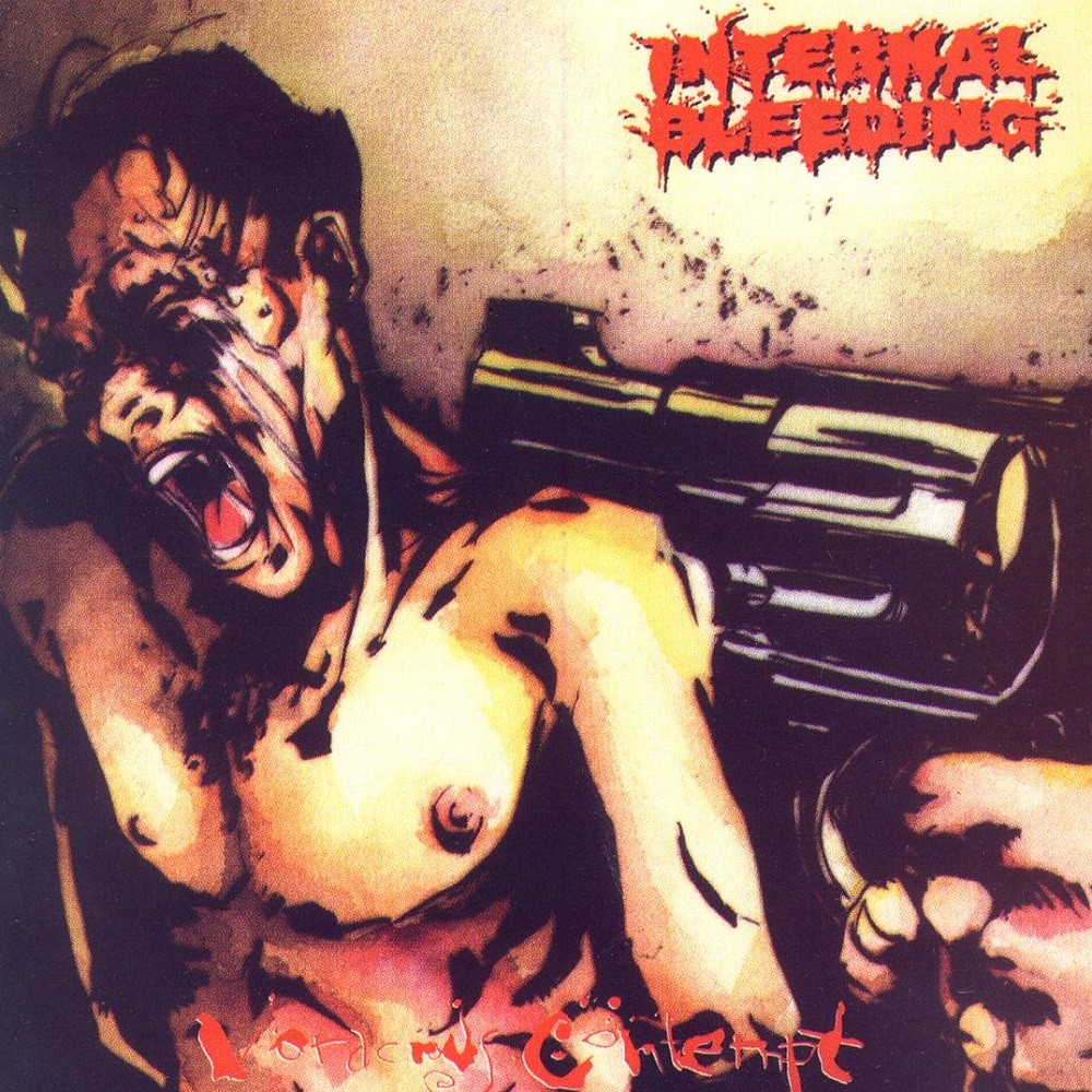 Internal Bleeding - Voracious Contempt (1995) Cover