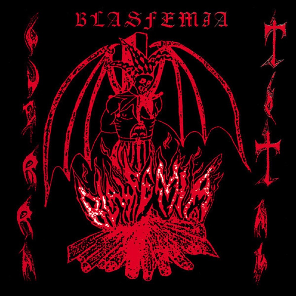 Blasfemia - Guerra total (1988) Cover