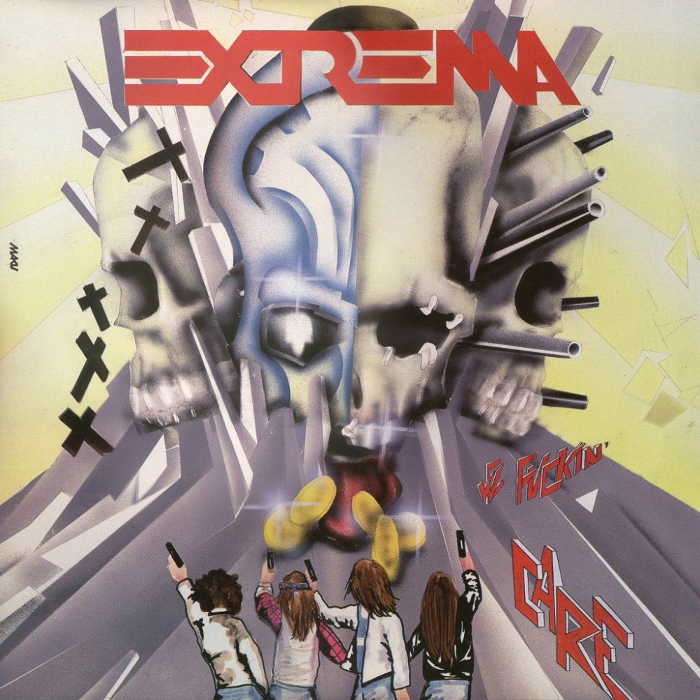 Extrema - We Fuckin' Care (1987) Cover