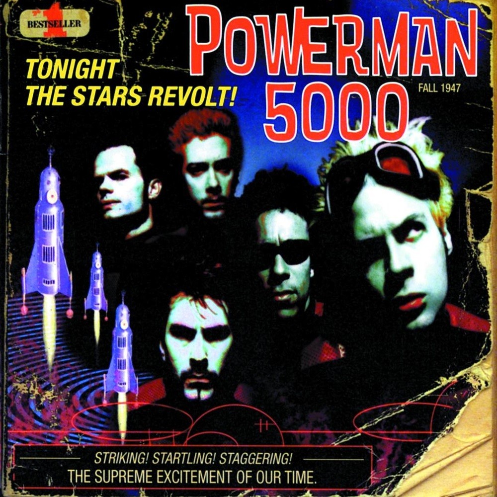 Powerman 5000 - Tonight the Stars Revolt! (1999) Cover