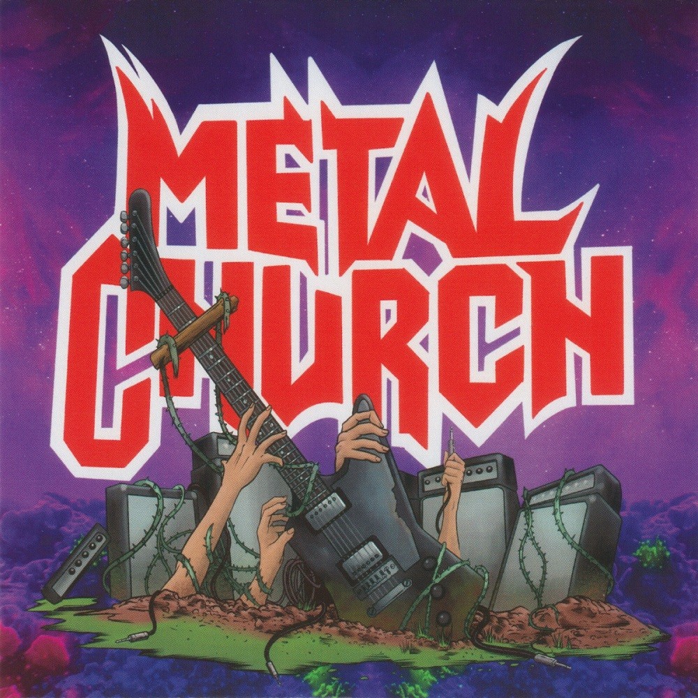 Metal Church - Limited Print Comic Book Compilation CD (2020) Cover