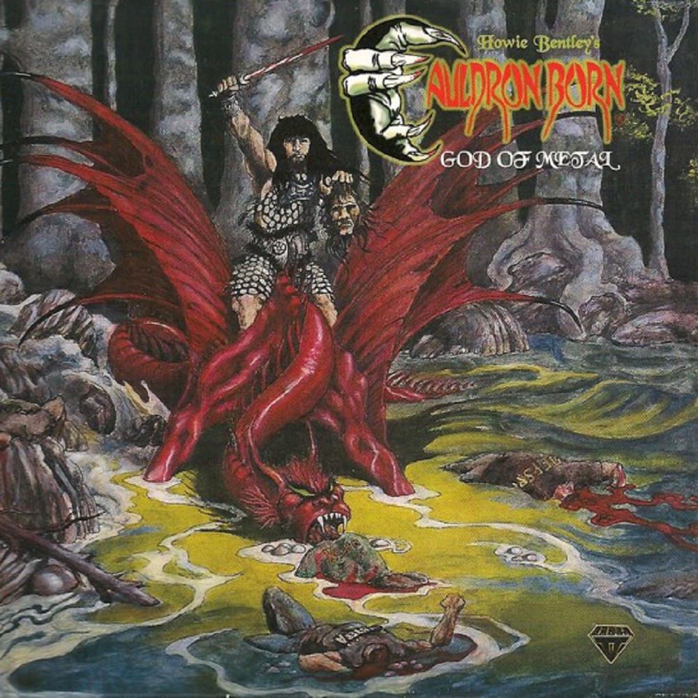 Cauldron Born - God of Metal (1998) Cover