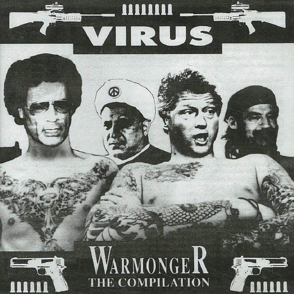 Virus - Warmonger - The Compilation (1993) Cover