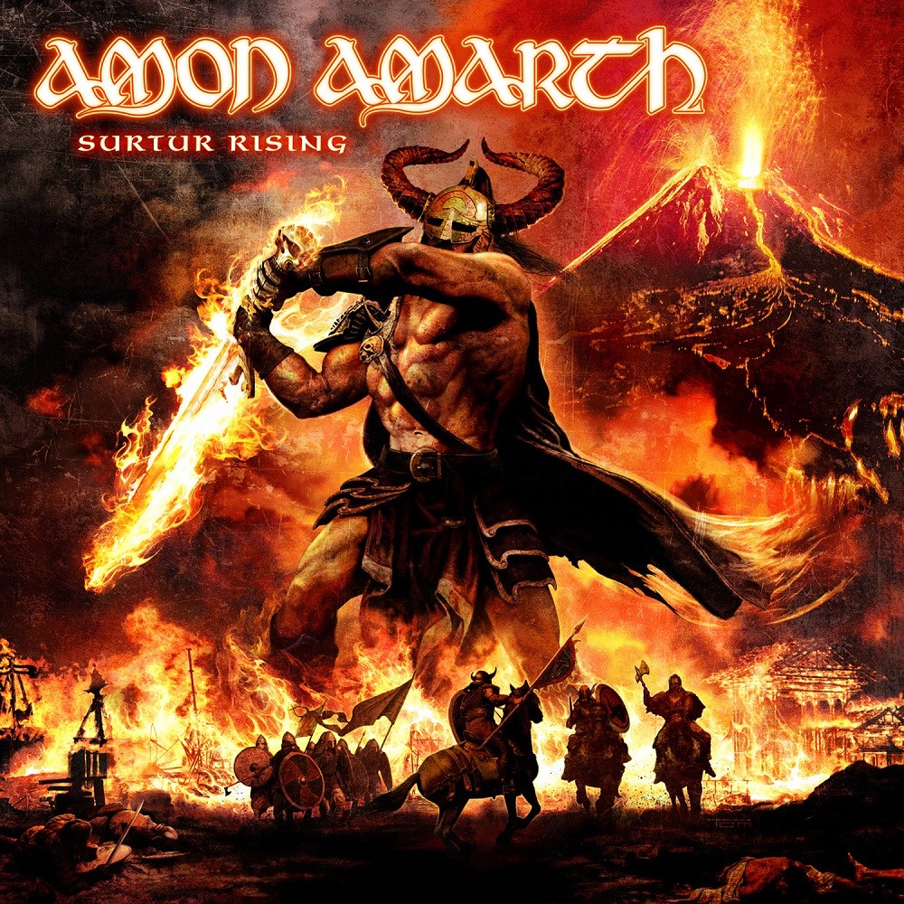 Amon Amarth - Surtur Rising (2011) Cover