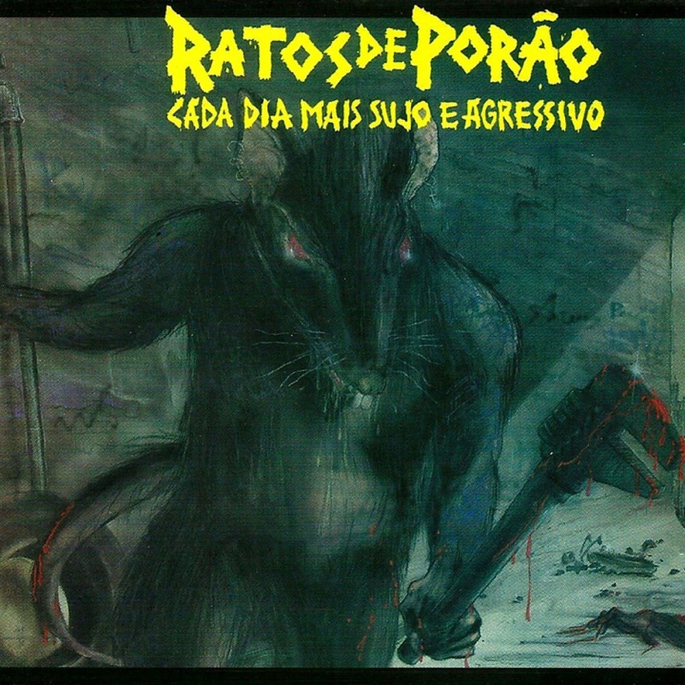 Ratos de Porão - Cada dia mais sujo e agressivo (1987) Cover