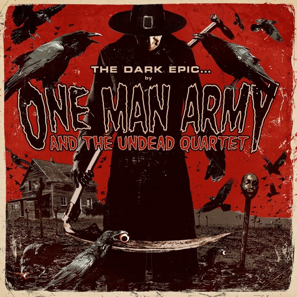 One Man Army and the Undead Quartet - The Dark Epic... (2011) Cover